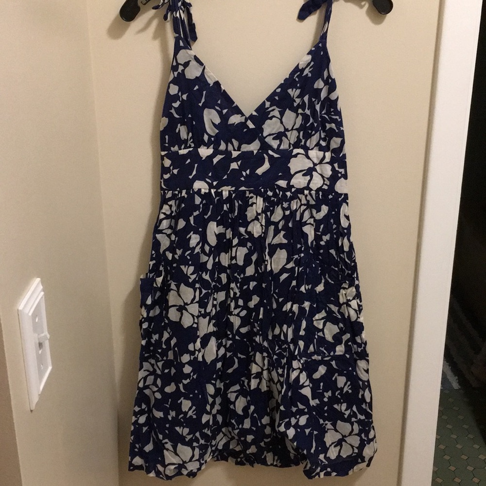 Blue Floral Dress